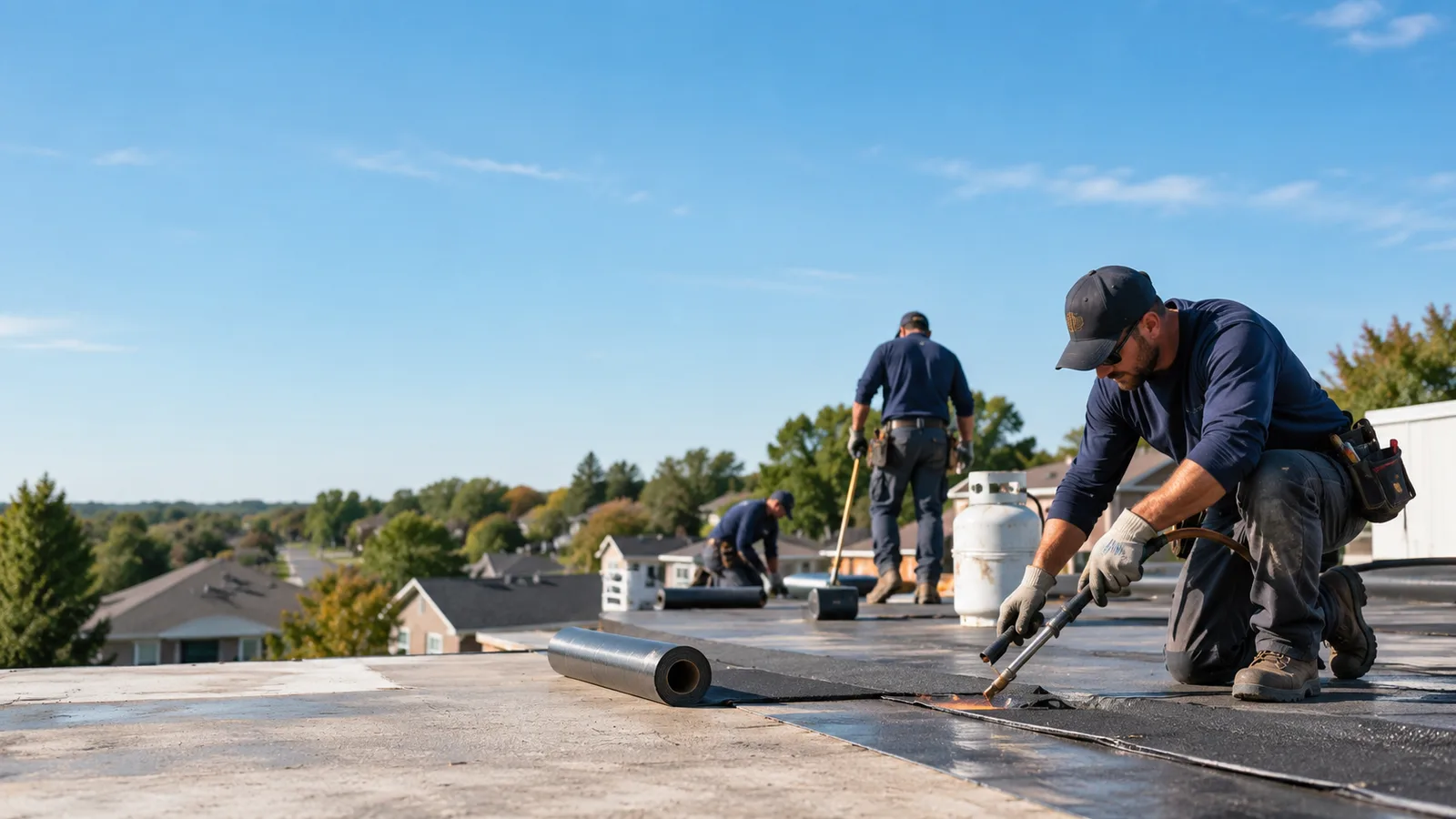 Flat Roof Leak Repair providers in Dowling, MI